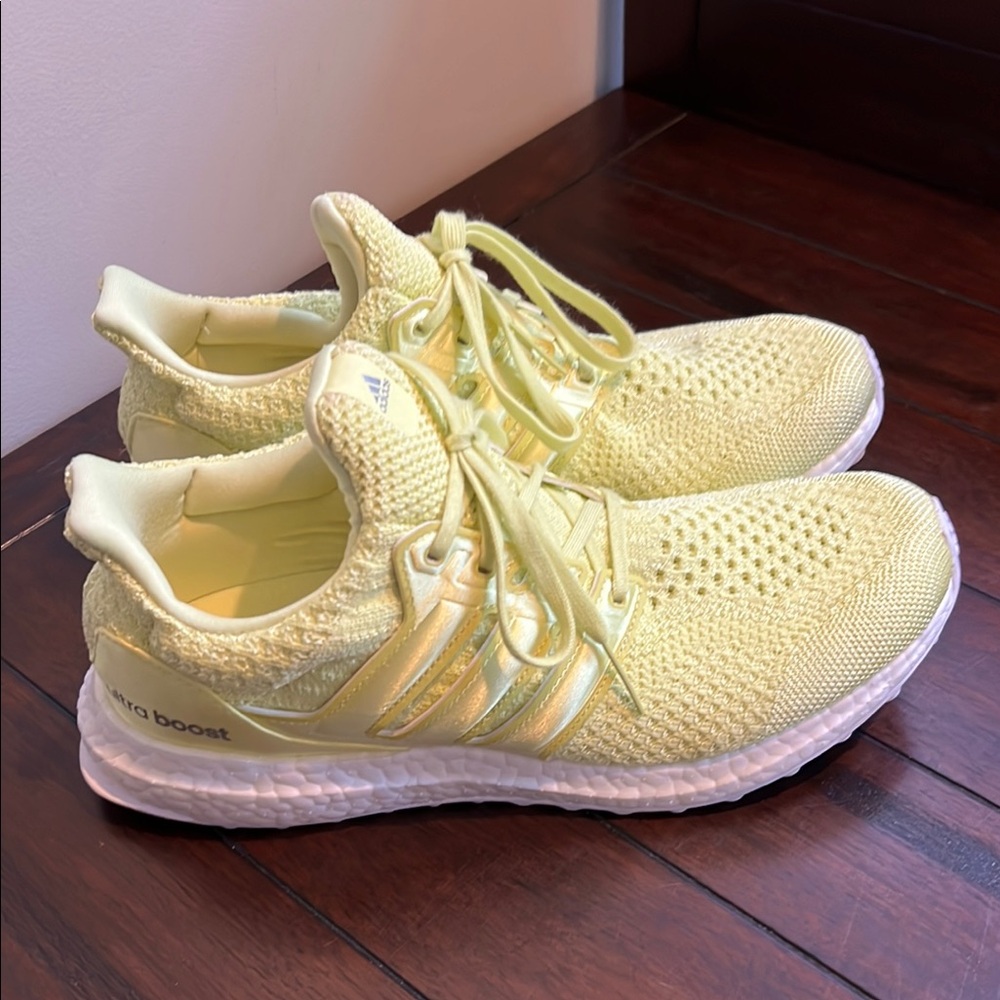 Adidas Solar Yellow Ultra Boost Shoes